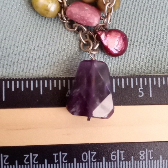 MULTI-GEM CHARM BRACELET - Picture 4 of 6